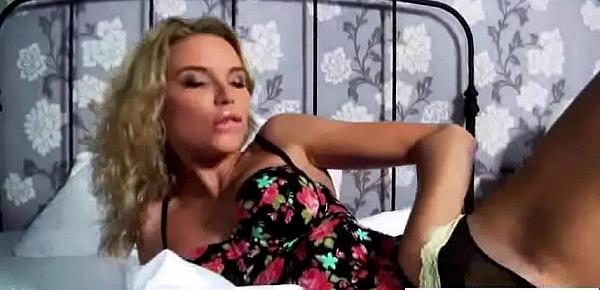  Cute Alone Teen Girl (summer breeze) Masturbates Using Sex Dildos video-26